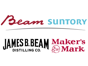 Beam Suntory, James B Beam and Makers Mark logos combined